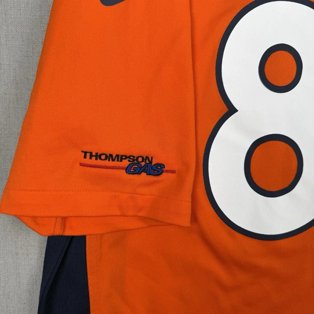 Nike Denver Broncos Jersey Men's Size Large #83 Wes Welker NFL Football Orange